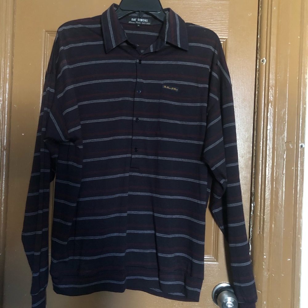 Raf Simons Autumn/Winter 01-02 long sleeved polo